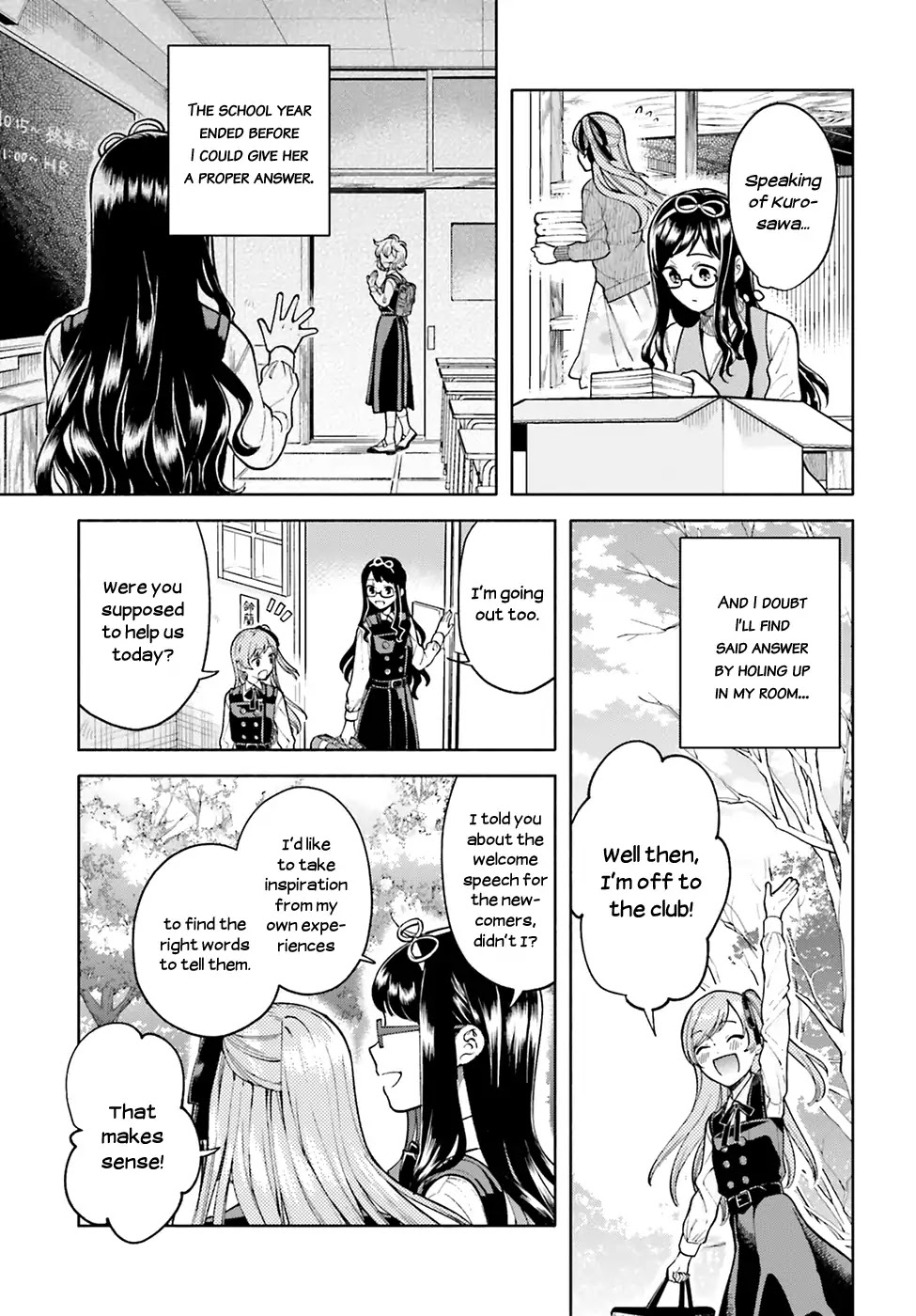 Ano Ko ni Kiss to Shirayuri wo Chapter 47 page 6 - Chapter 47: The Moon Also Shines During the Day