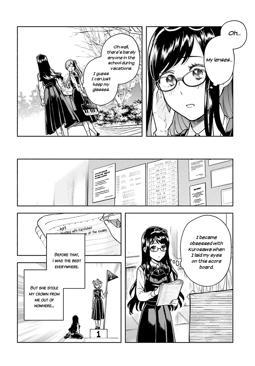 Ano Ko ni Kiss to Shirayuri wo Chapter 47 page 7 - Chapter 47: The Moon Also Shines During the Day