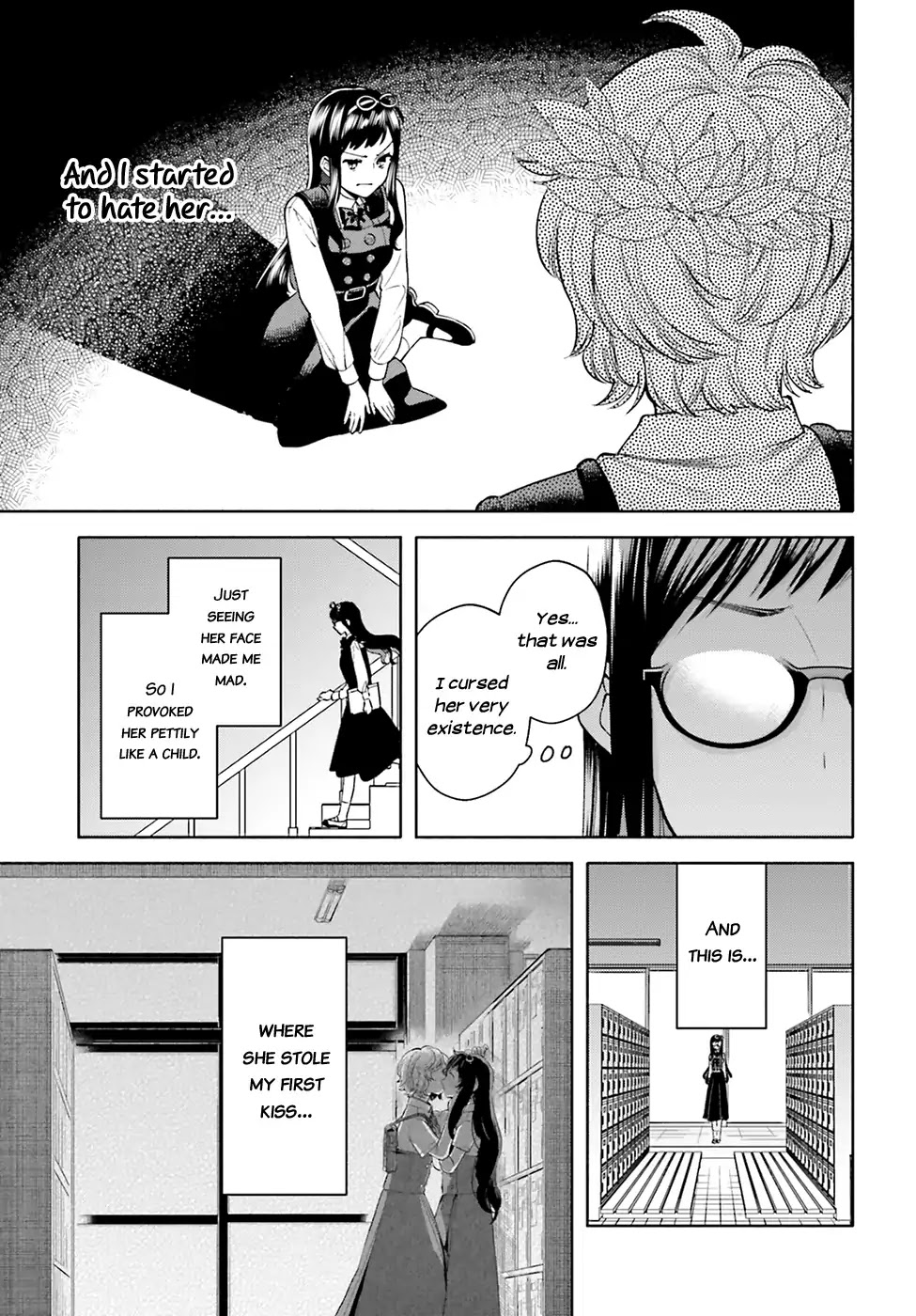 Ano Ko ni Kiss to Shirayuri wo Chapter 47 page 8 - Chapter 47: The Moon Also Shines During the Day