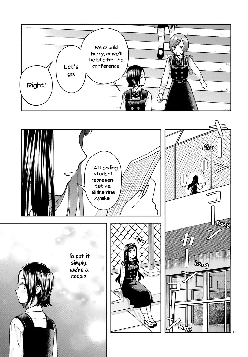 Ano Ko ni Kiss to Shirayuri wo Chapter 48 page 18 - Chapter 48: The End of the Journey