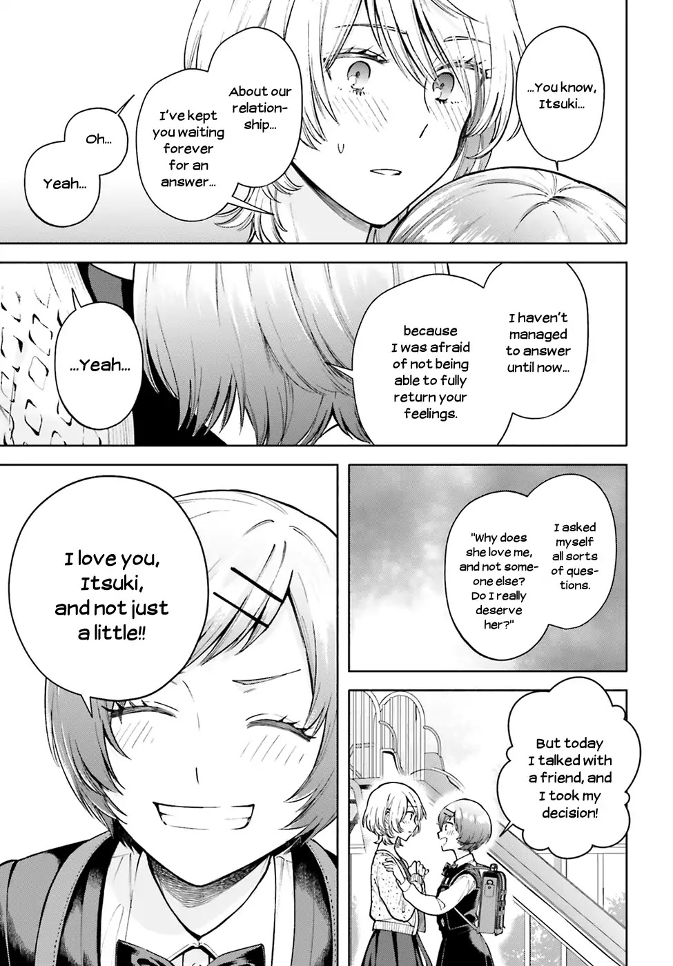 Ano Ko ni Kiss to Shirayuri wo Chapter 48 page 30 - Chapter 48: The End of the Journey