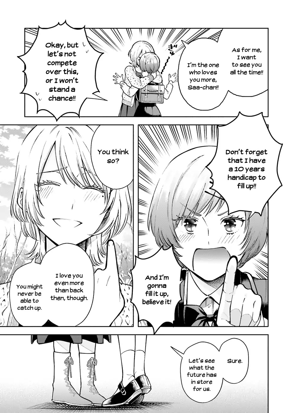 Ano Ko ni Kiss to Shirayuri wo Chapter 48 page 32 - Chapter 48: The End of the Journey