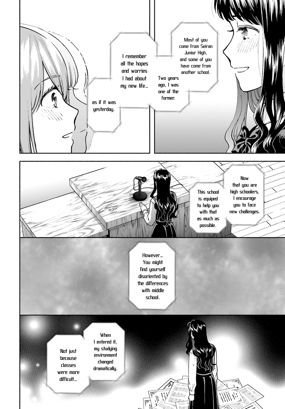 Ano Ko ni Kiss to Shirayuri wo Chapter 49 page 15 - Chapter 49: When the Spring Song Starts