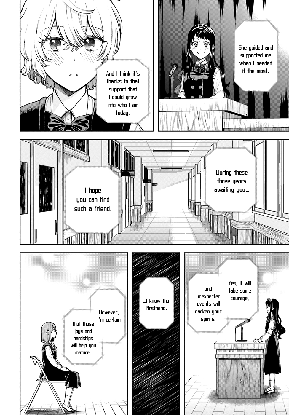 Ano Ko ni Kiss to Shirayuri wo Chapter 49 page 17 - Chapter 49: When the Spring Song Starts