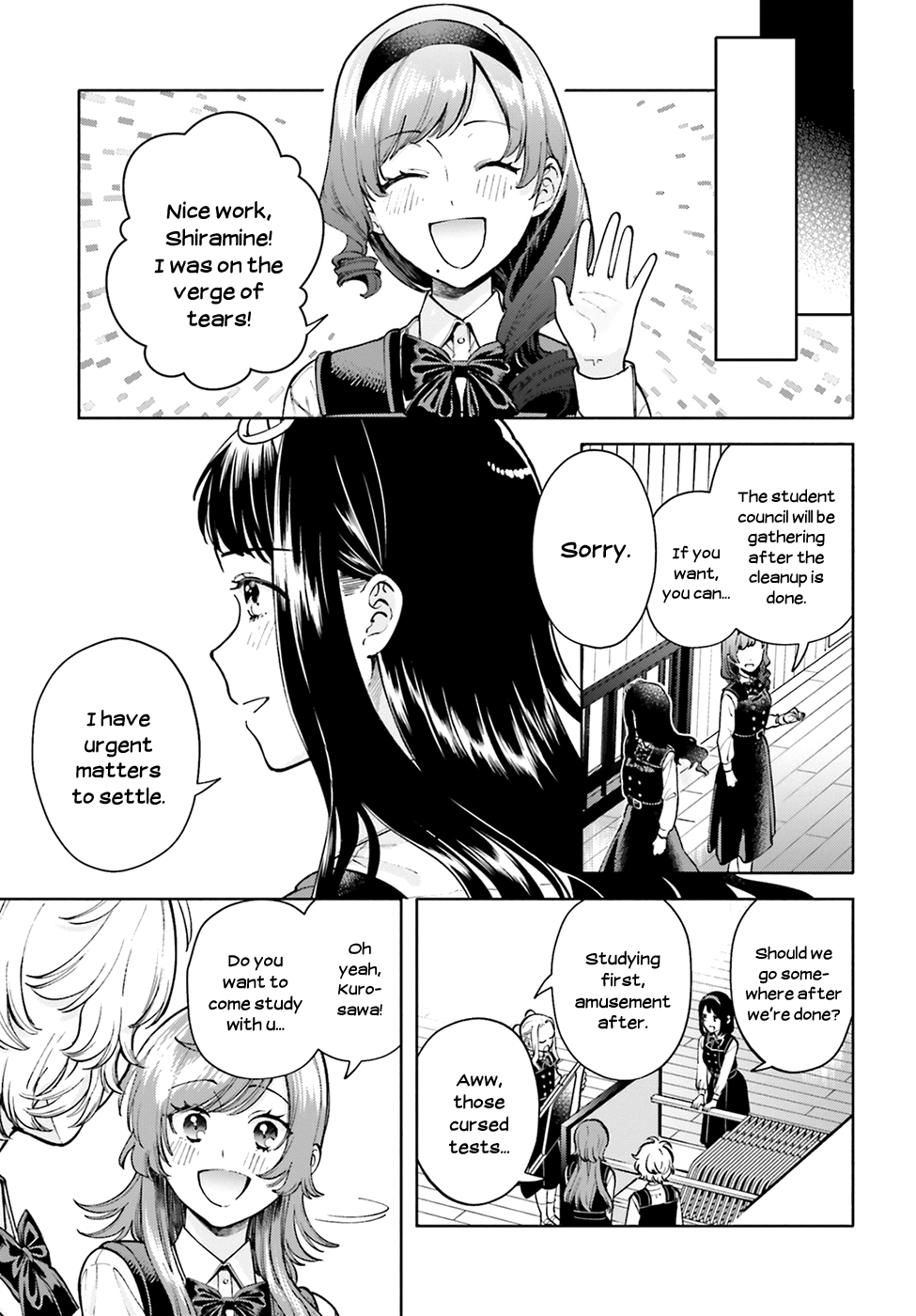 Ano Ko ni Kiss to Shirayuri wo Chapter 49 page 20 - Chapter 49: When the Spring Song Starts