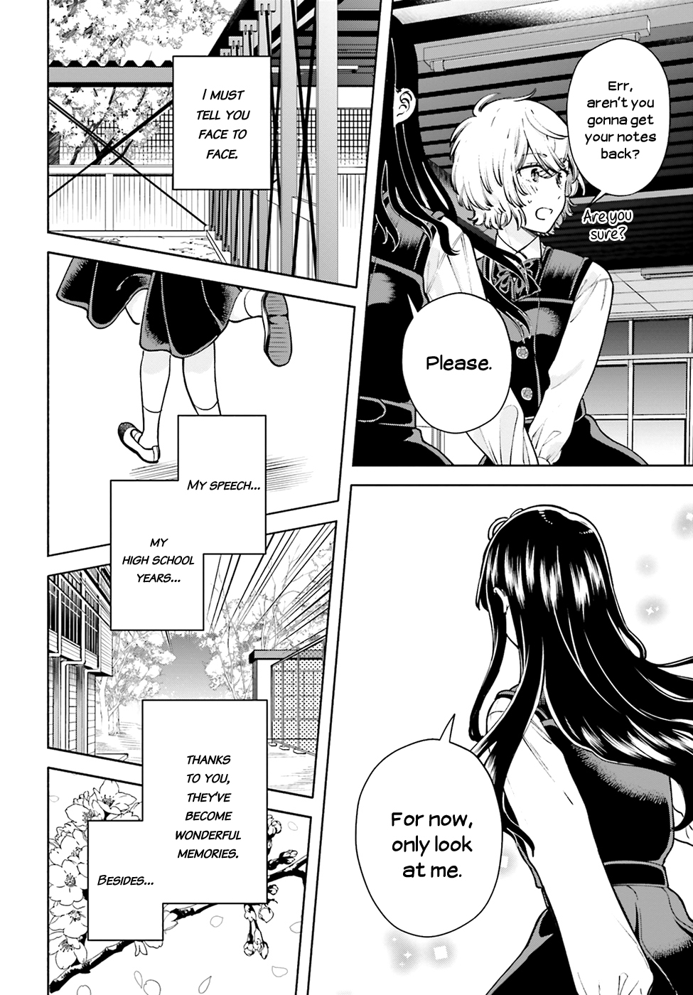 Ano Ko ni Kiss to Shirayuri wo Chapter 49 page 23 - Chapter 49: When the Spring Song Starts