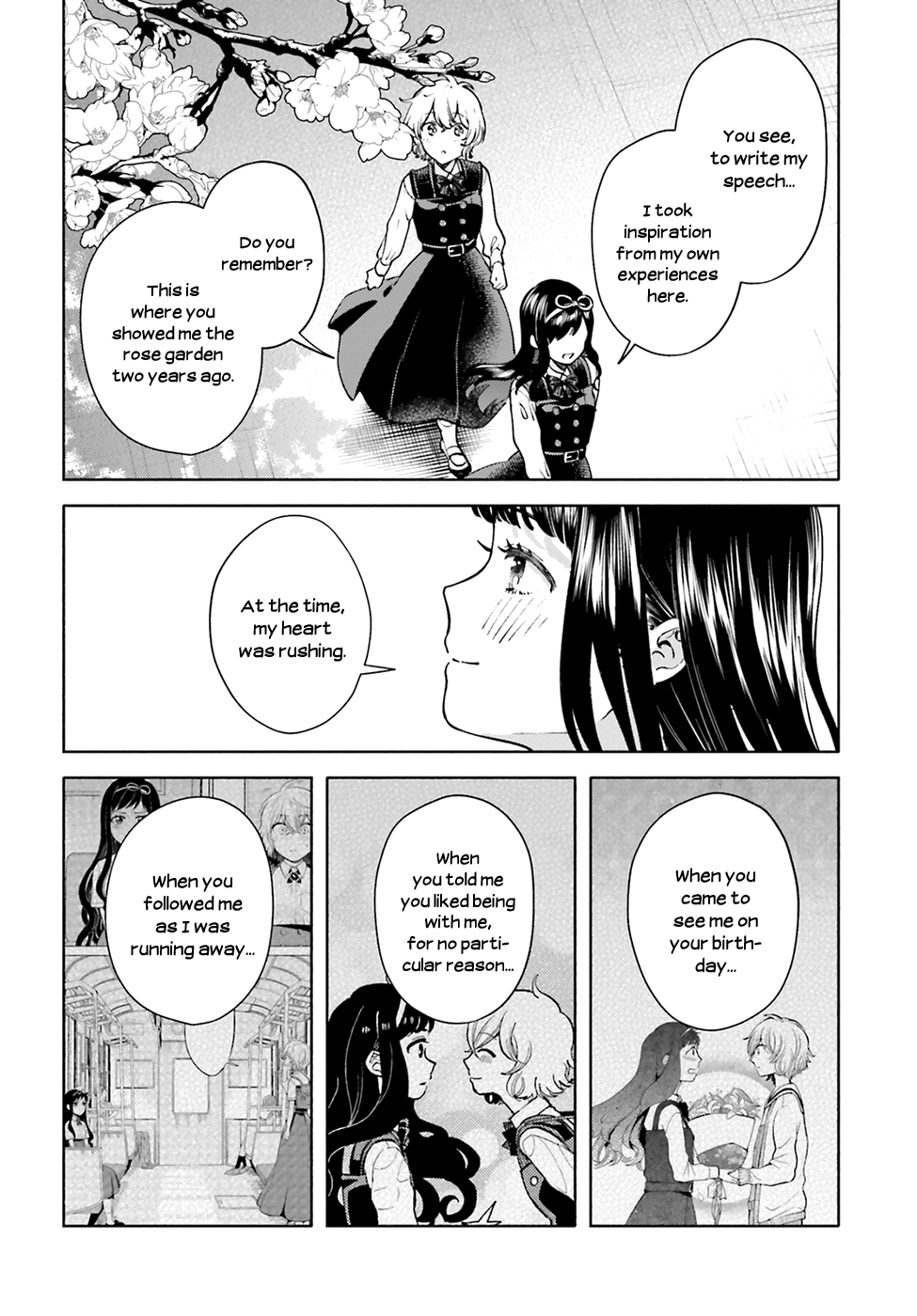 Ano Ko ni Kiss to Shirayuri wo Chapter 49 page 25 - Chapter 49: When the Spring Song Starts