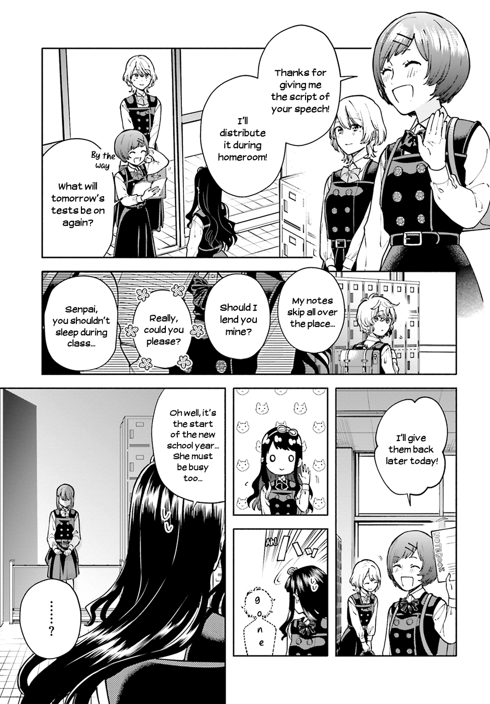 Ano Ko ni Kiss to Shirayuri wo Chapter 49 page 6 - Chapter 49: When the Spring Song Starts