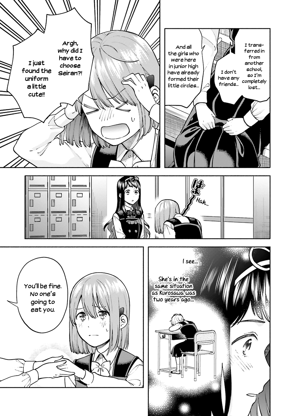 Ano Ko ni Kiss to Shirayuri wo Chapter 49 page 8 - Chapter 49: When the Spring Song Starts