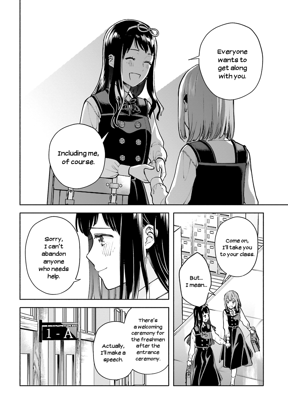 Ano Ko ni Kiss to Shirayuri wo Chapter 49 page 9 - Chapter 49: When the Spring Song Starts
