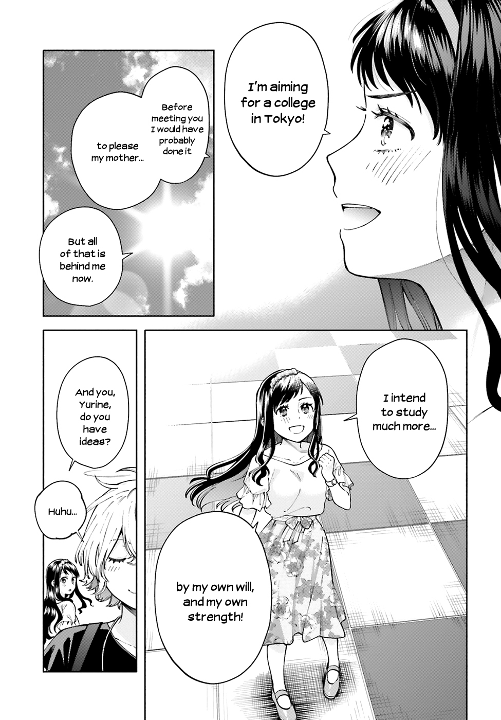 Ano Ko ni Kiss to Shirayuri wo Chapter 50 page 16 - Chapter 50: A Kiss and a White Lily for Her [END]