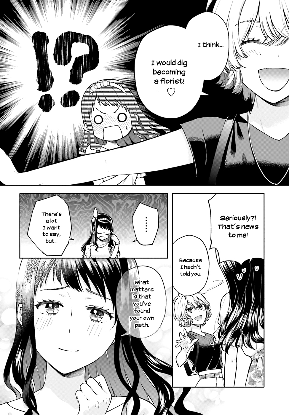 Ano Ko ni Kiss to Shirayuri wo Chapter 50 page 17 - Chapter 50: A Kiss and a White Lily for Her [END]