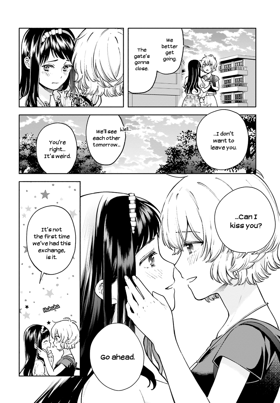 Ano Ko ni Kiss to Shirayuri wo Chapter 50 page 28 - Chapter 50: A Kiss and a White Lily for Her [END]