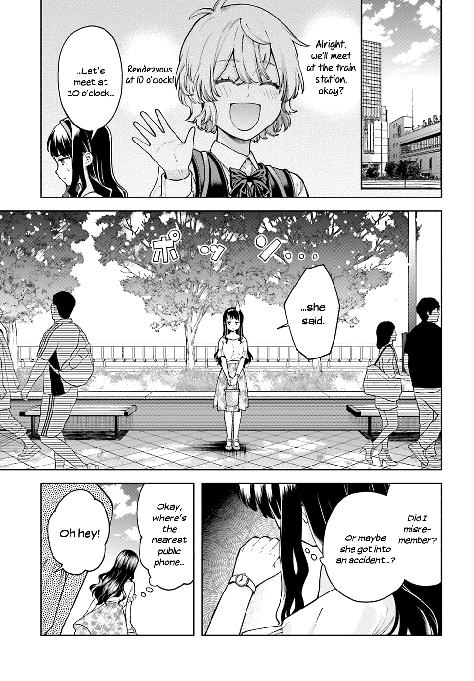 Ano Ko ni Kiss to Shirayuri wo Chapter 50 page 6 - Chapter 50: A Kiss and a White Lily for Her [END]