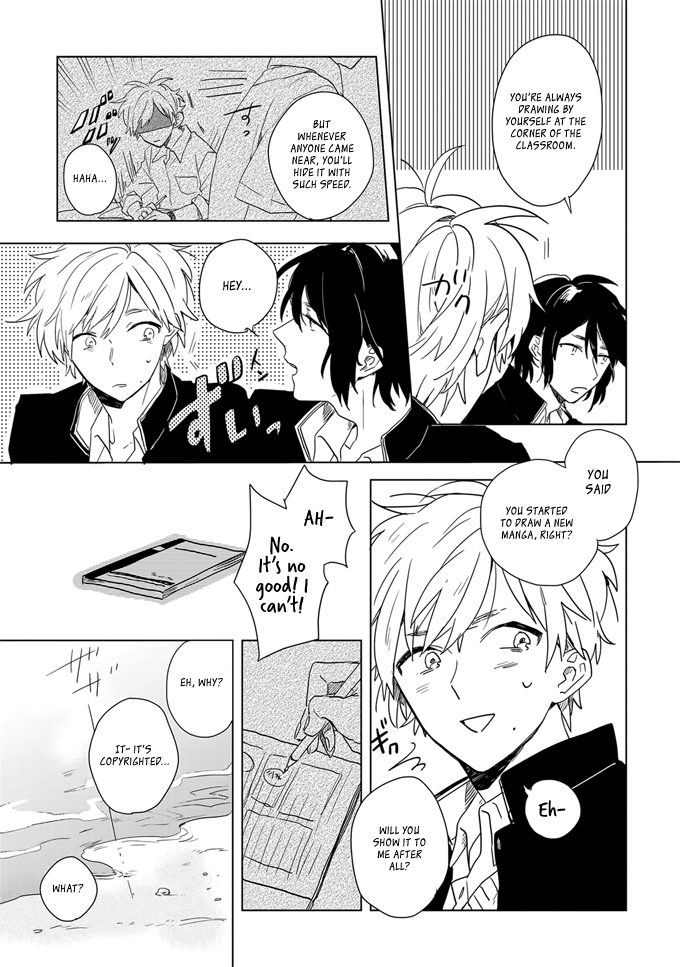 Ano ko ni Yasashii Sekai ga ii Chapter 2 page 22 - Chapter 2: Futari de Akete