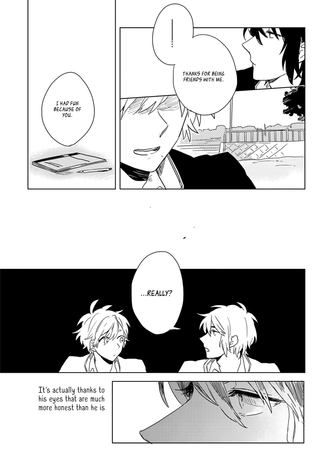Ano ko ni Yasashii Sekai ga ii Chapter 2 page 26 - Chapter 2: Futari de Akete