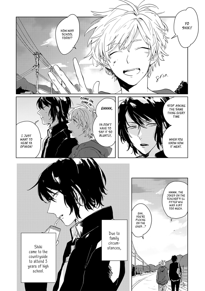 Ano ko ni Yasashii Sekai ga ii Chapter 2 page 4 - Chapter 2: Futari de Akete