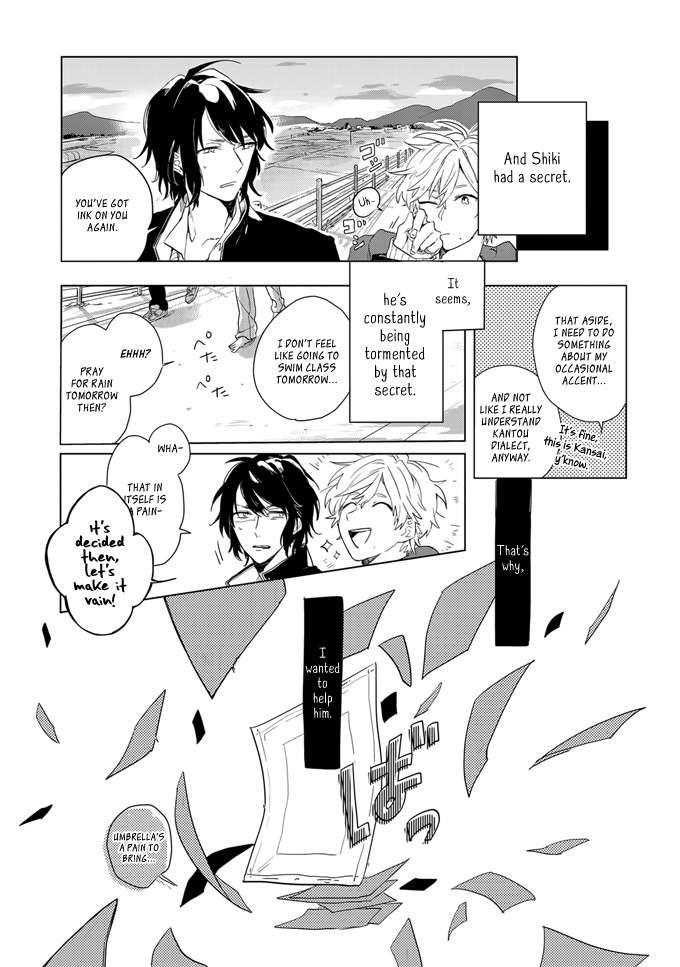 Ano ko ni Yasashii Sekai ga ii Chapter 2 page 5 - Chapter 2: Futari de Akete