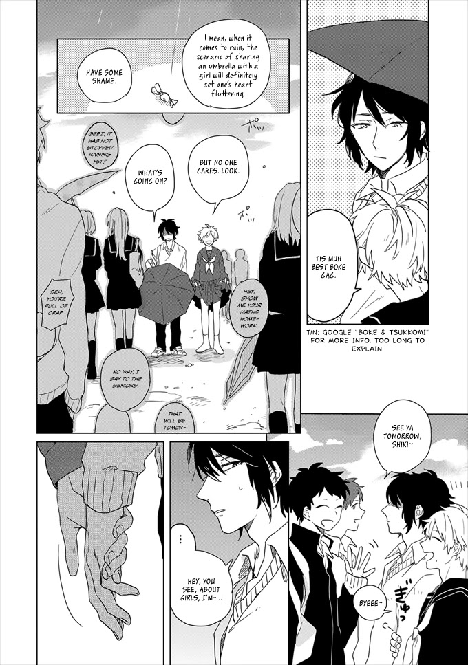 Ano ko ni Yasashii Sekai ga ii Chapter 2 page 8 - Chapter 2: Futari de Akete