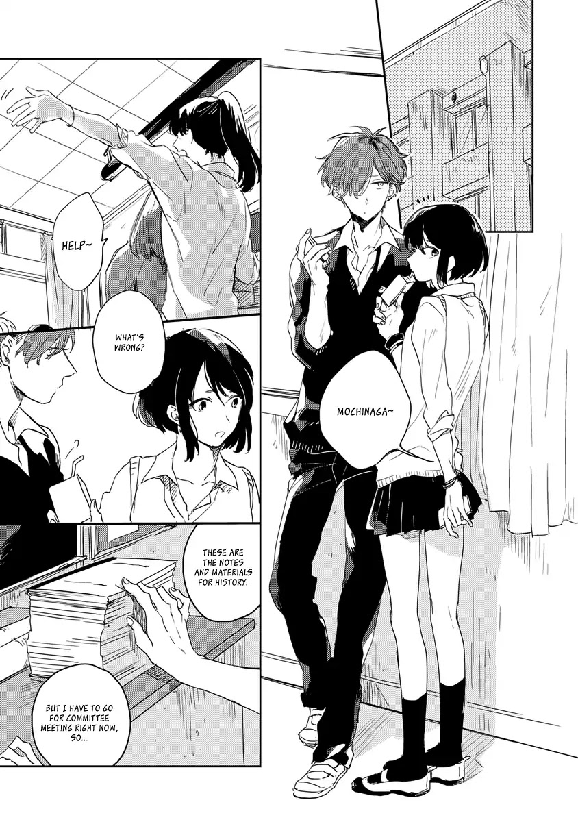 Ano ko ni Yasashii Sekai ga ii Chapter 3 page 6 - Chapter 3: Kanojo no Hahen