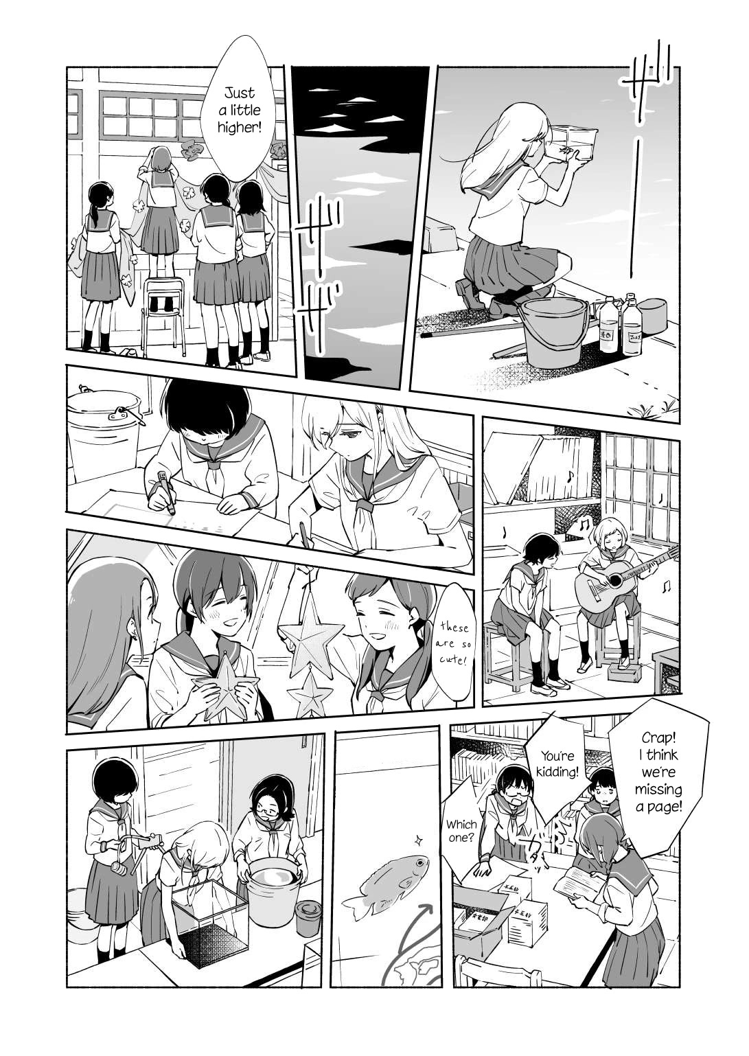 Ano Koro no Aoi Hoshi Chapter 13.1 page 10 - Chapter 13.1