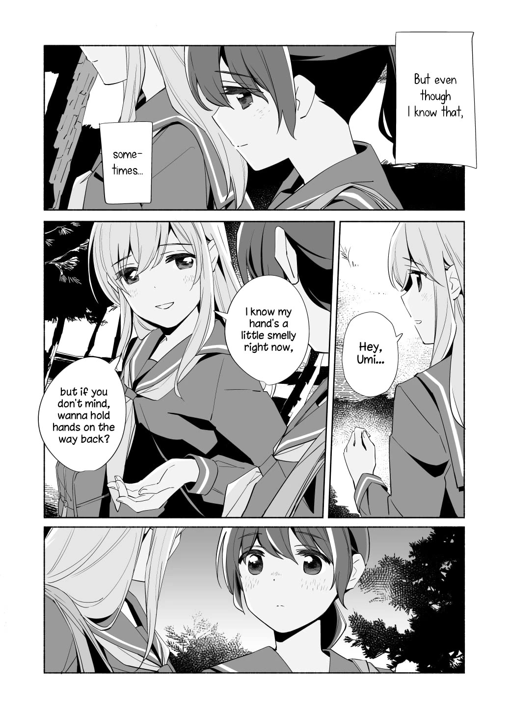 Ano Koro no Aoi Hoshi Chapter 21.5 page 14 - Chapter 21.5: volume 7 extra