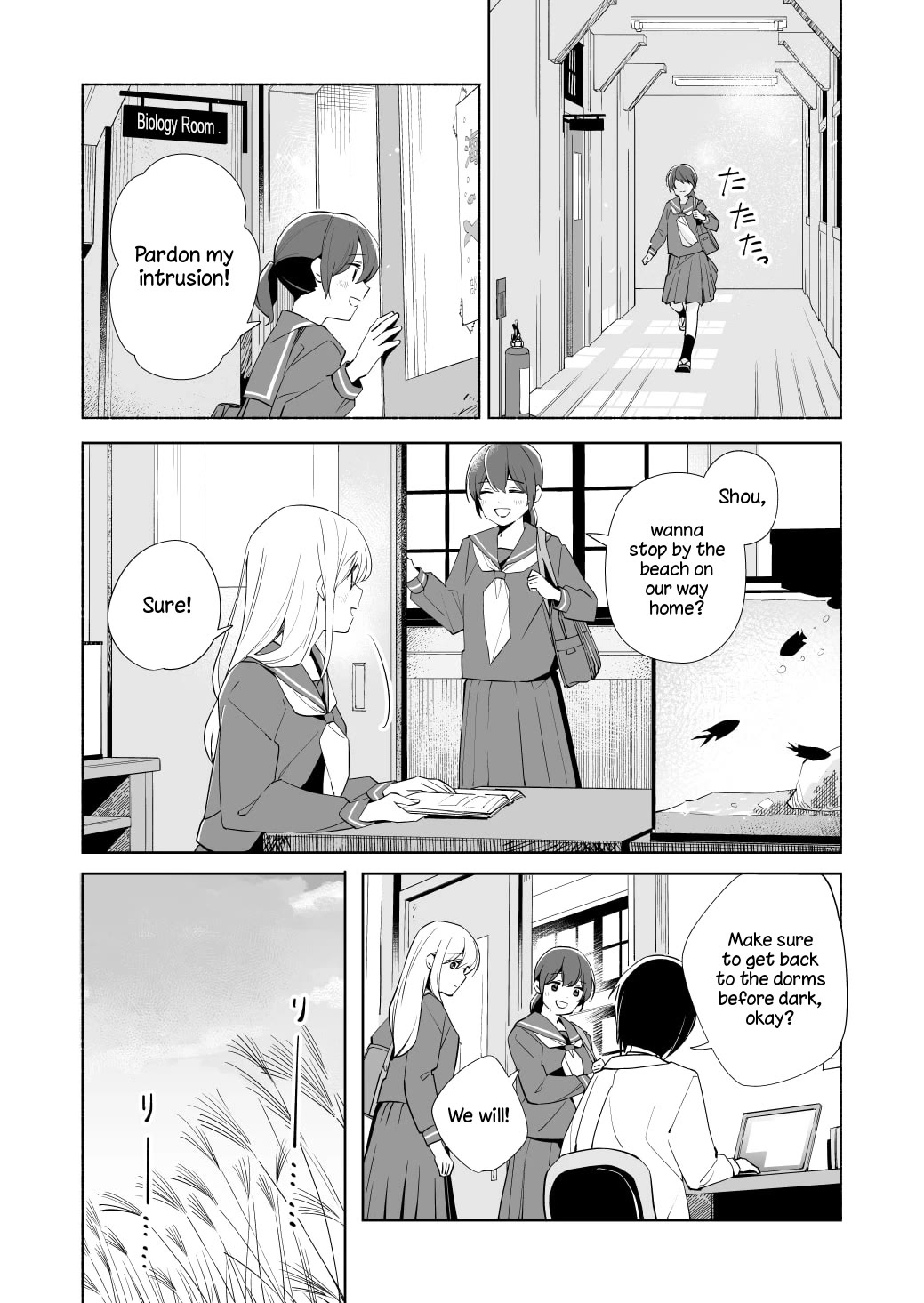 Ano Koro no Aoi Hoshi Chapter 21.5 page 3 - Chapter 21.5: volume 7 extra