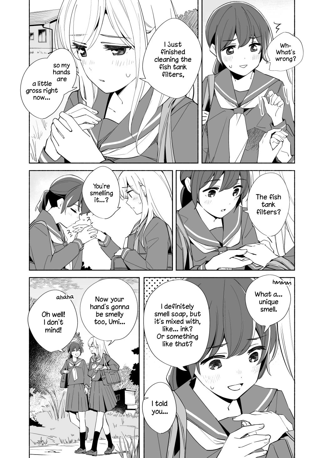 Ano Koro no Aoi Hoshi Chapter 21.5 page 6 - Chapter 21.5: volume 7 extra