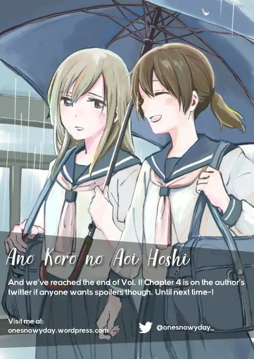 Ano Koro no Aoi Hoshi Chapter 3 page 21 - Chapter 3