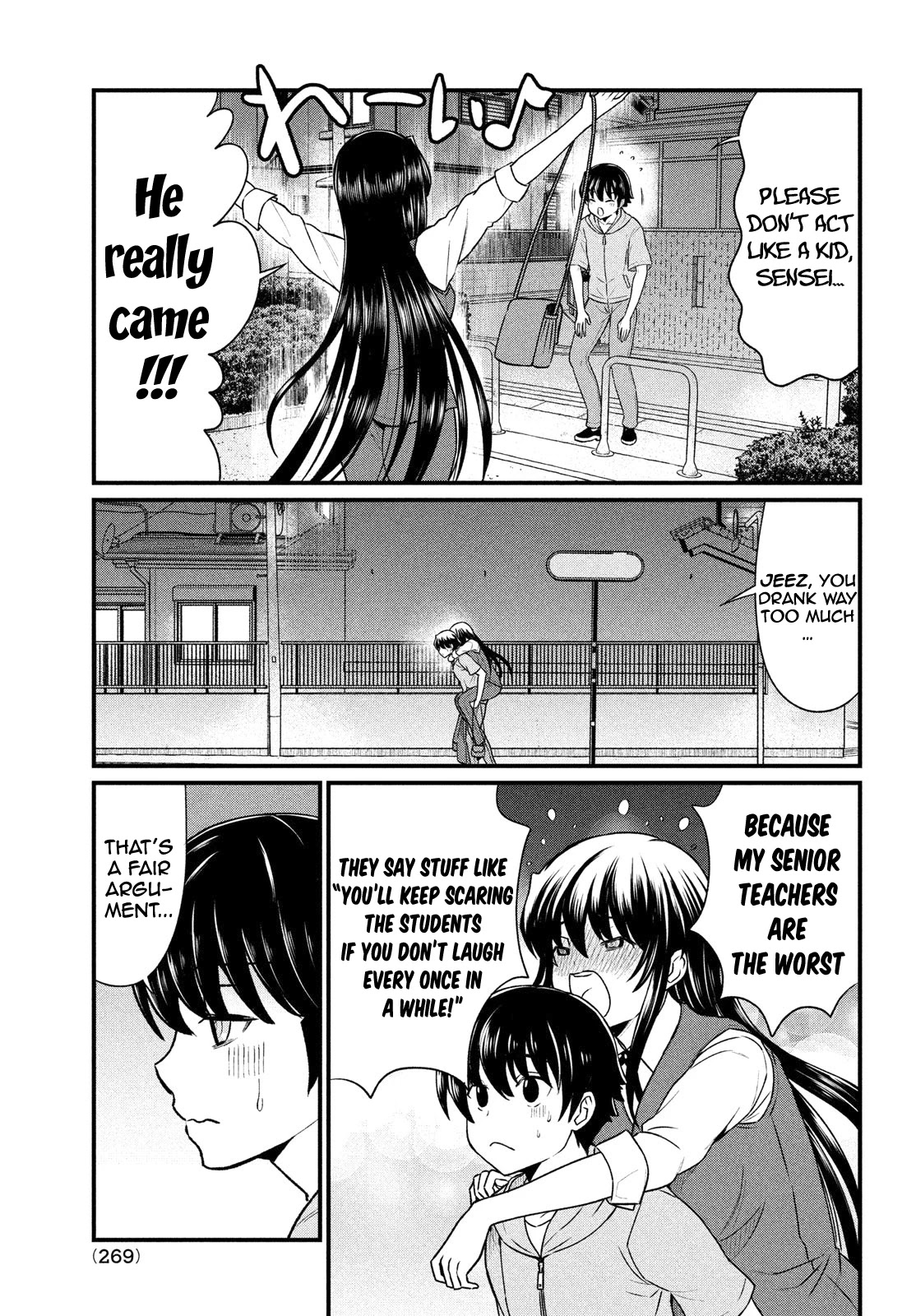 Ano Oni Kyōshi ga Boku no Ane ni Narundesuka? Chapter 10 page 6 - Chapter 10: The demon teacher laughed
