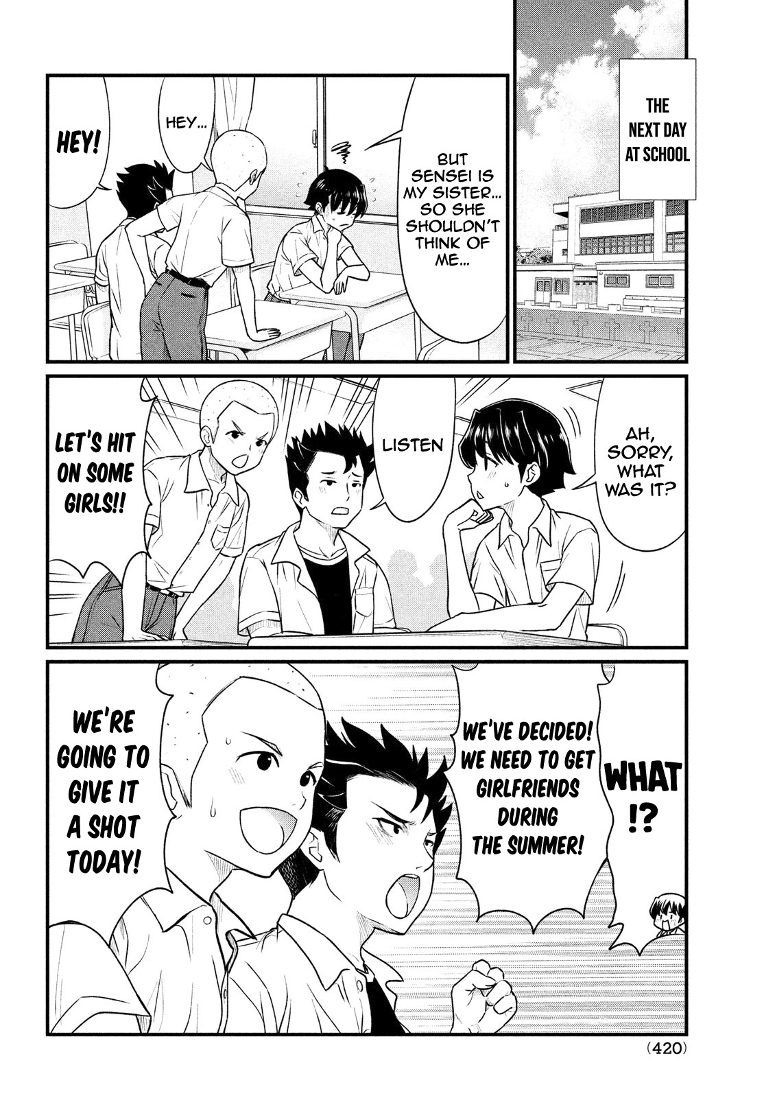 Ano Oni Kyōshi ga Boku no Ane ni Narundesuka? Chapter 11 page 5 - Chapter 11: I did some treasure hunting with the demon teacher