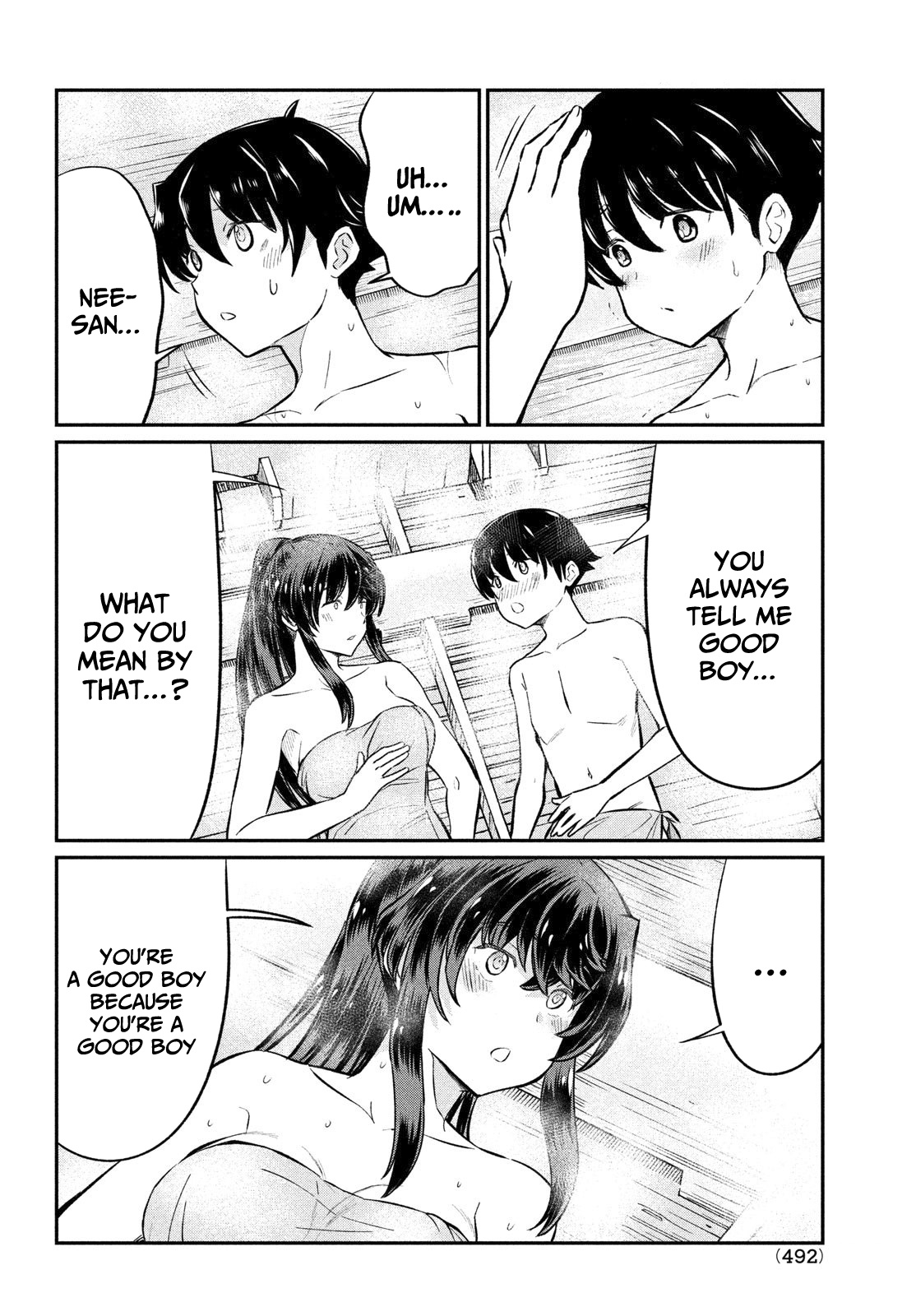 Ano Oni Kyōshi ga Boku no Ane ni Narundesuka? Chapter 21 page 11 - Chapter 21: I went on a vacation with the demon teacher - Part sping baths