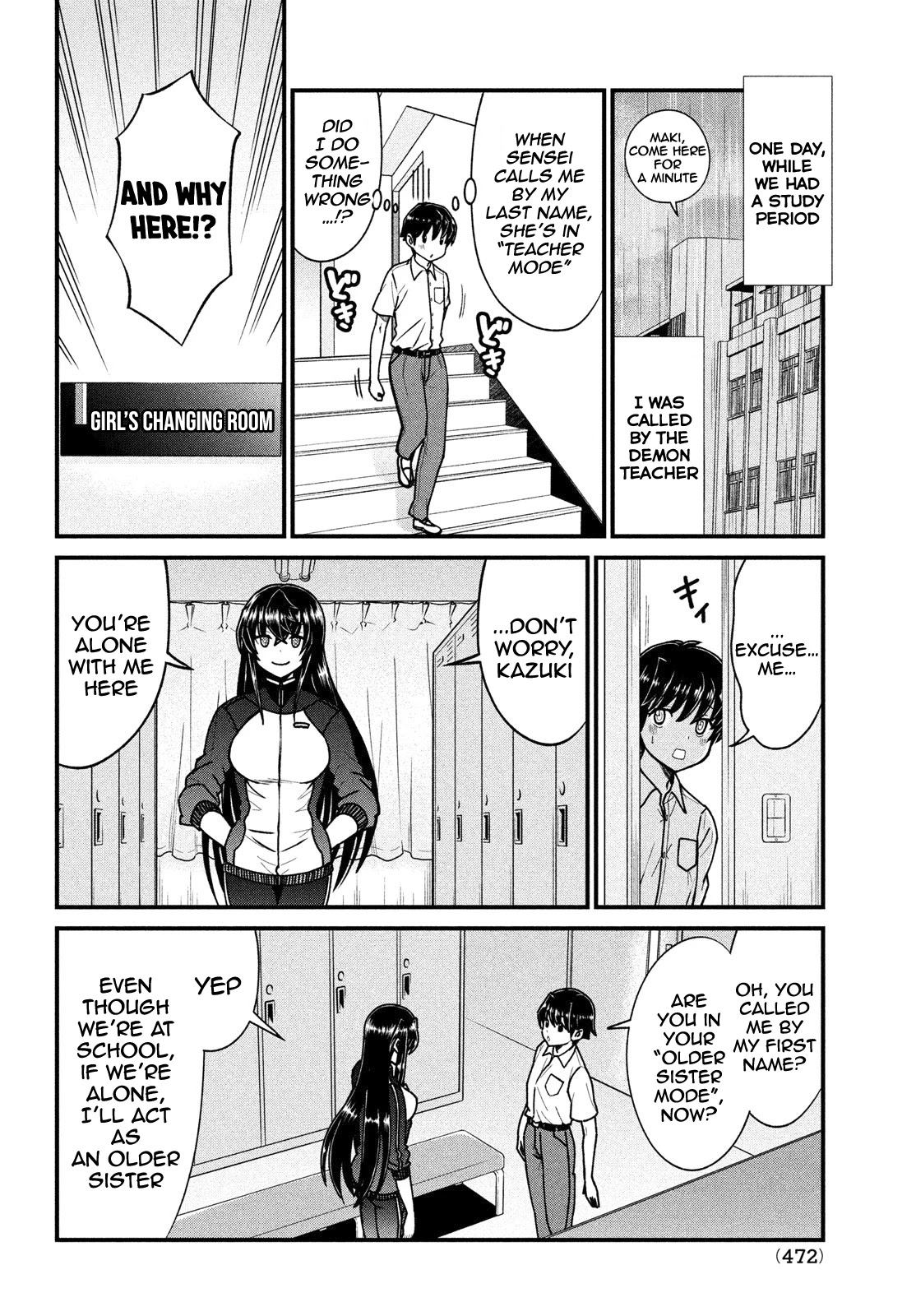 Ano Oni Kyōshi ga Boku no Ane ni Narundesuka? Chapter 7 page 3 - Chapter 7: I "studied" with that demon teacher