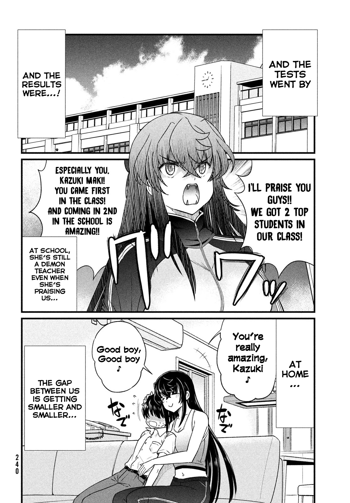 Ano Oni Kyōshi ga Boku no Ane ni Narundesuka? Chapter 9 page 4 - Chapter 9: The demon teacher laughed