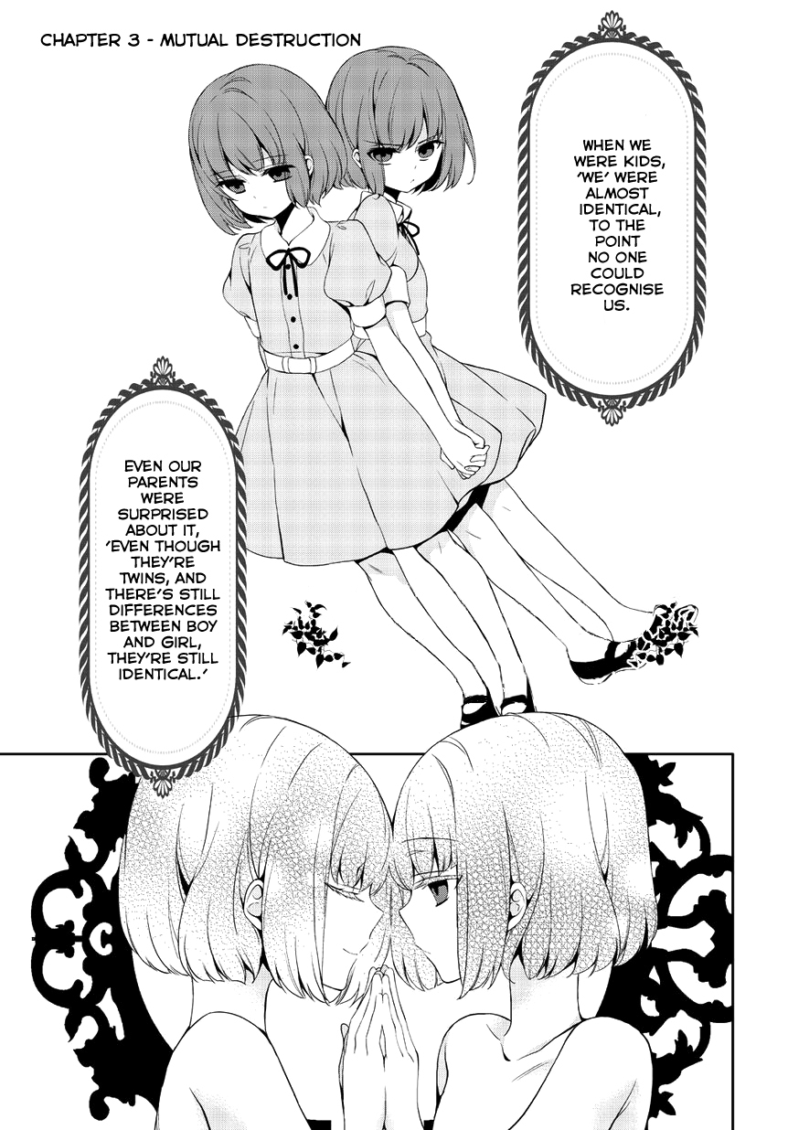 Anorexia - Shikabane Hanako wa Kyoshokushou Chapter 3 page 1 - Chapter 3: Mutual Destruction