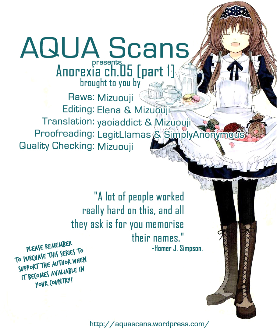 Anorexia - Shikabane Hanako wa Kyoshokushou Chapter 5 page 29 - Chapter 5: Attachment (Part 1)