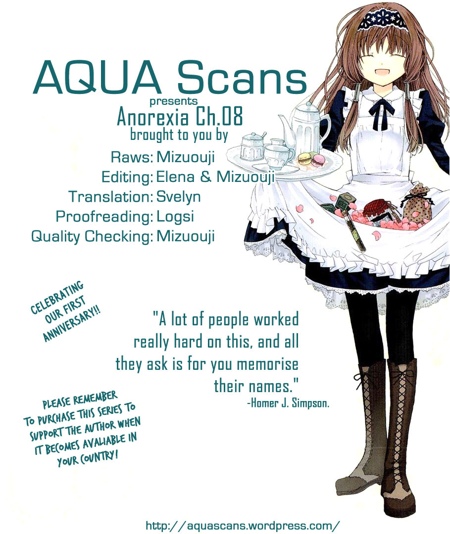 Anorexia - Shikabane Hanako wa Kyoshokushou Chapter 8 page 27 - Chapter 8: Collapse