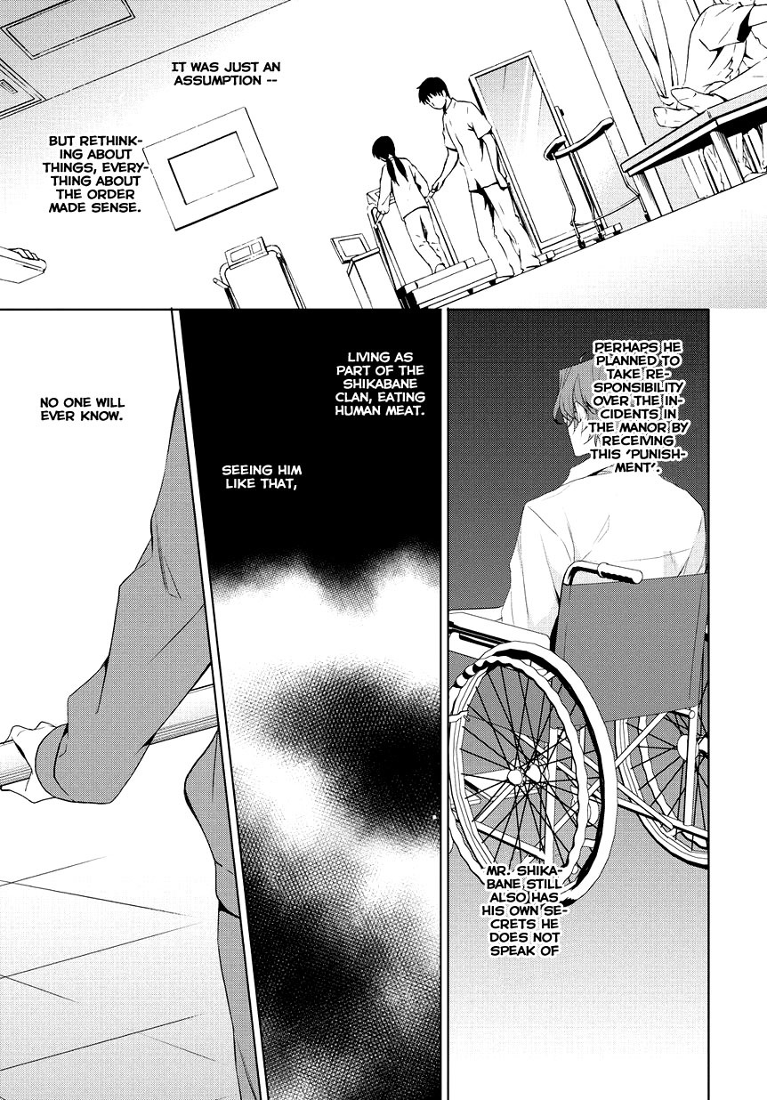 Anorexia - Shikabane Hanako wa Kyoshokushou Chapter 9 page 25 - Chapter 9: Liberation