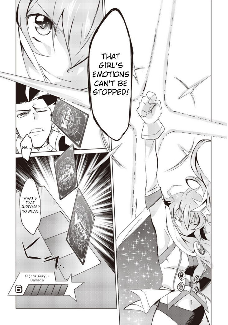 Another Vanguard: Star Road Asuka Chapter 6 page 28 - Chapter 6: Conclusion! The Image of a Meteor that Cuts through the Darkness.