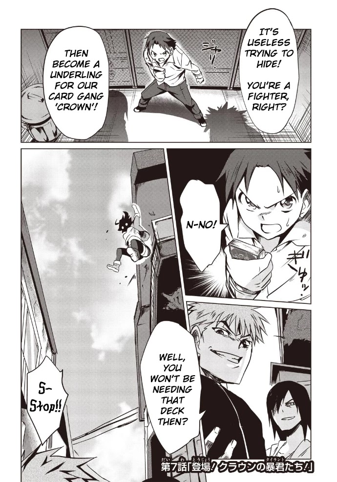 Another Vanguard: Star Road Asuka Chapter 7 page 2 - Chapter 7: Enter! Crown's Tyrants!