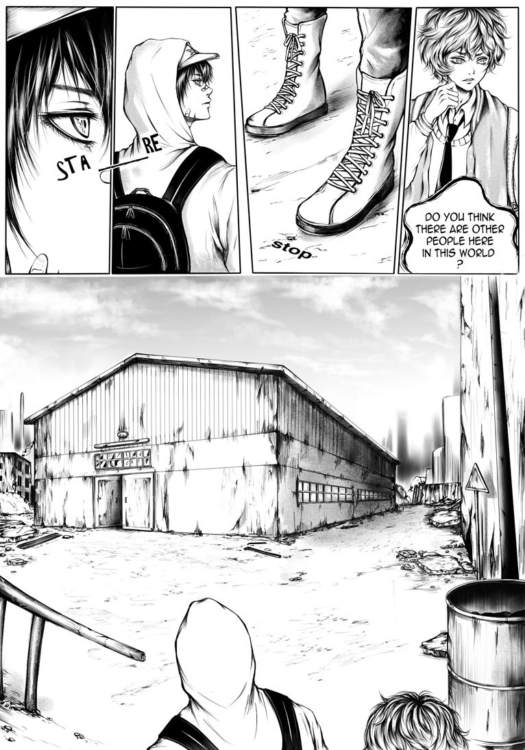 Another World , It Exists Chapter 2 page 12 - Chapter 2 : Who is there .. ?