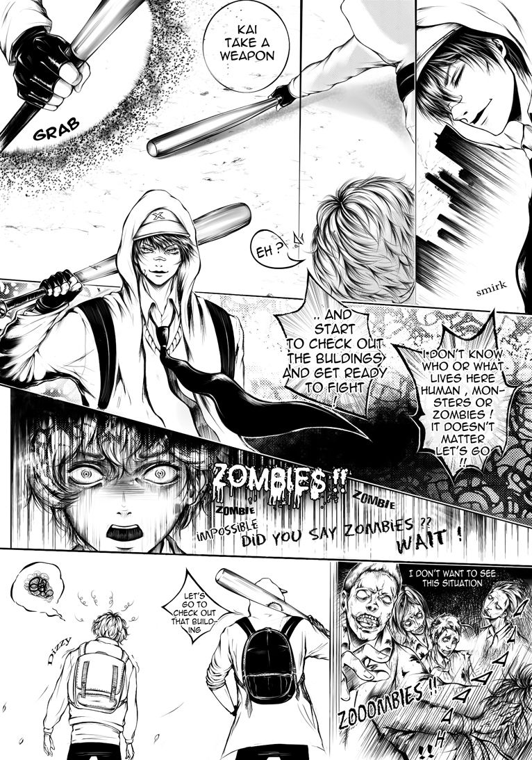 Another World , It Exists Chapter 2 page 14 - Chapter 2 : Who is there .. ?