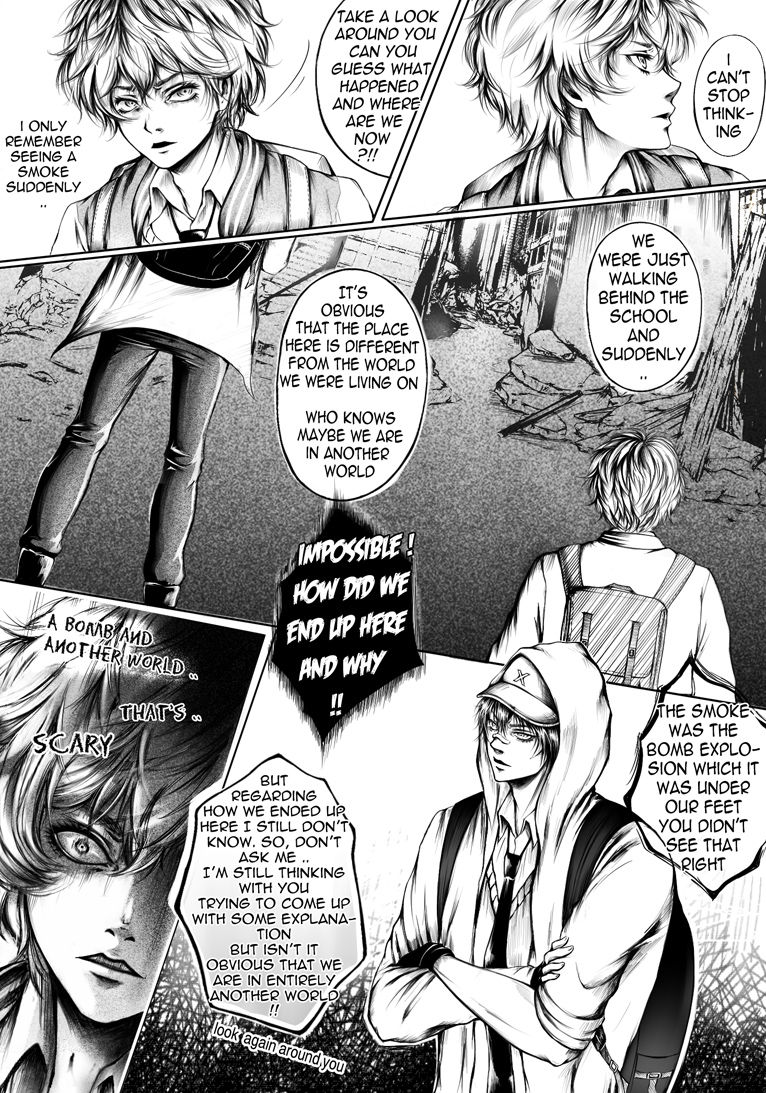 Another World , It Exists Chapter 2 page 6 - Chapter 2 : Who is there .. ?