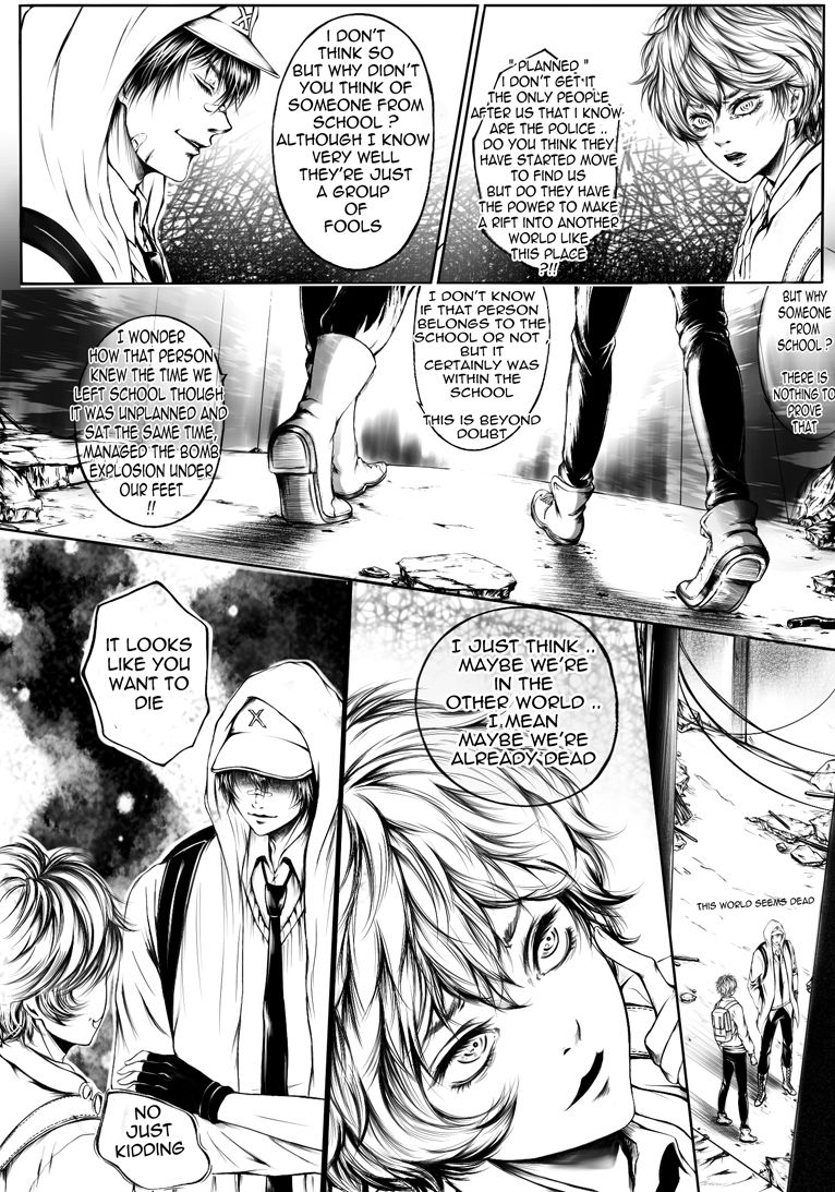 Another World , It Exists Chapter 2 page 8 - Chapter 2 : Who is there .. ?