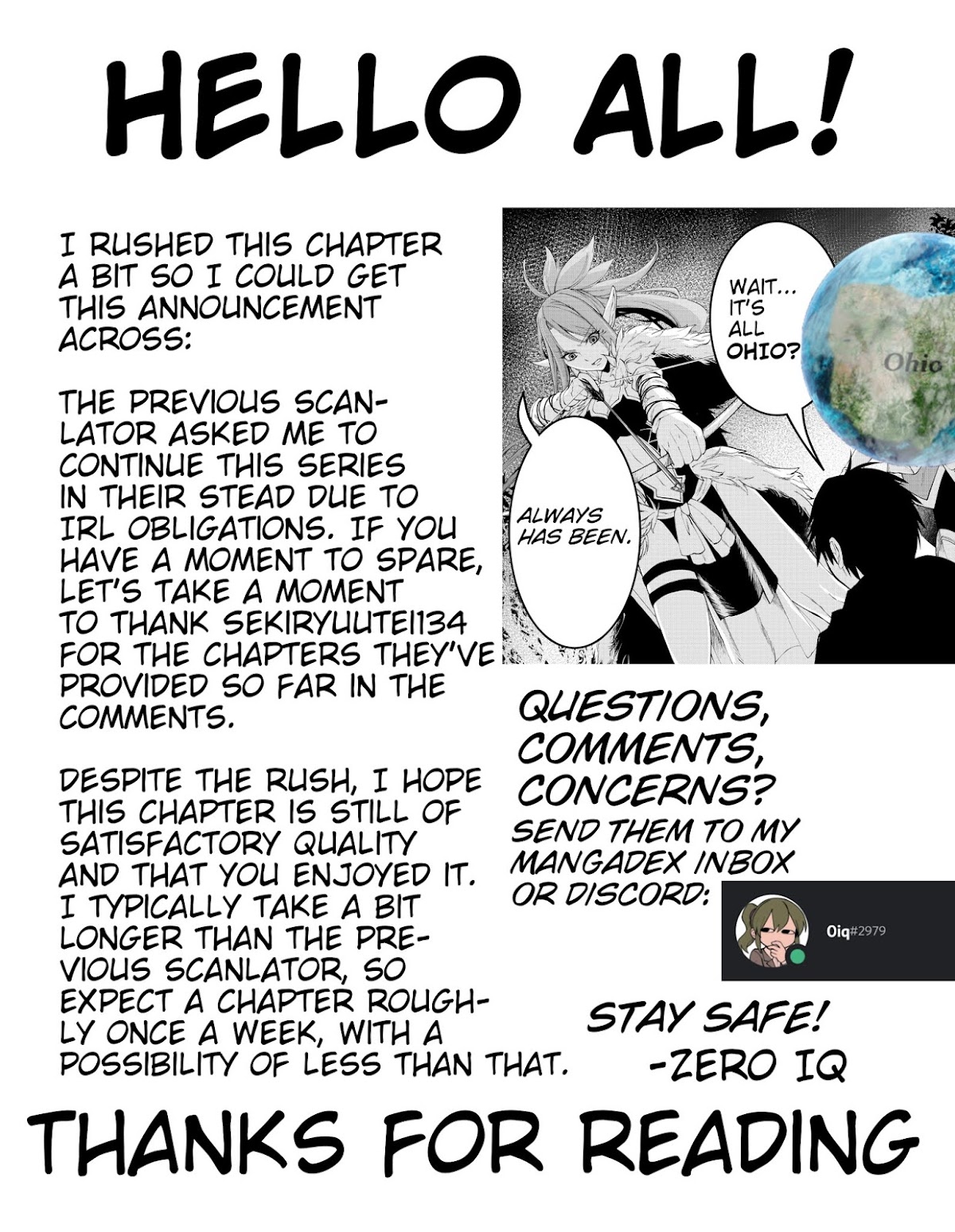 Another World Munchkin -Conquering the Dungeon as the Strongest and the Fastest with Only 1 HP- Chapter 11 page 14 - Chapter 11: Black Wolves' Attack (cont.)
