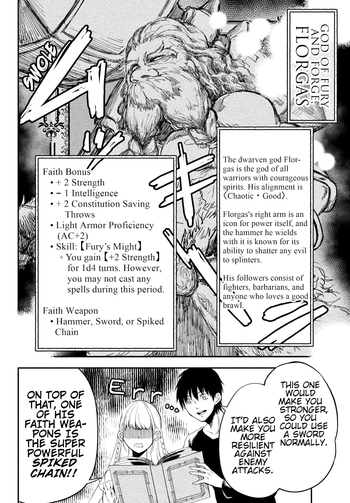 Another World Munchkin -Conquering the Dungeon as the Strongest and the Fastest with Only 1 HP- Chapter 21 page 11 - Chapter 21: A Change of Faith (cont.)