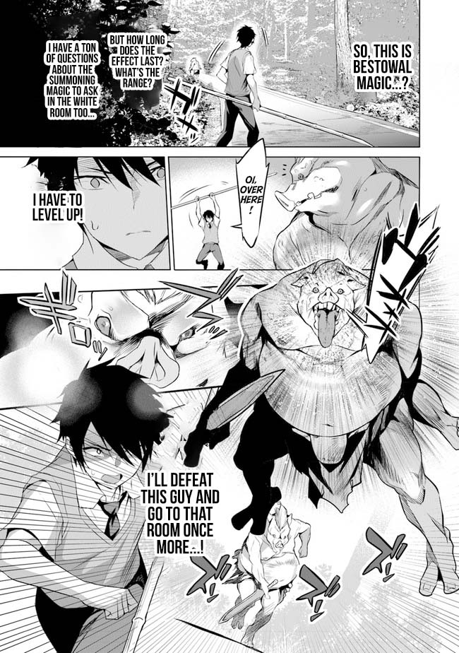 Another World Survival: Min-maxing my Support and Summoning Magic Chapter 1 page 25 - Chapter 1: A weighed Up Choice