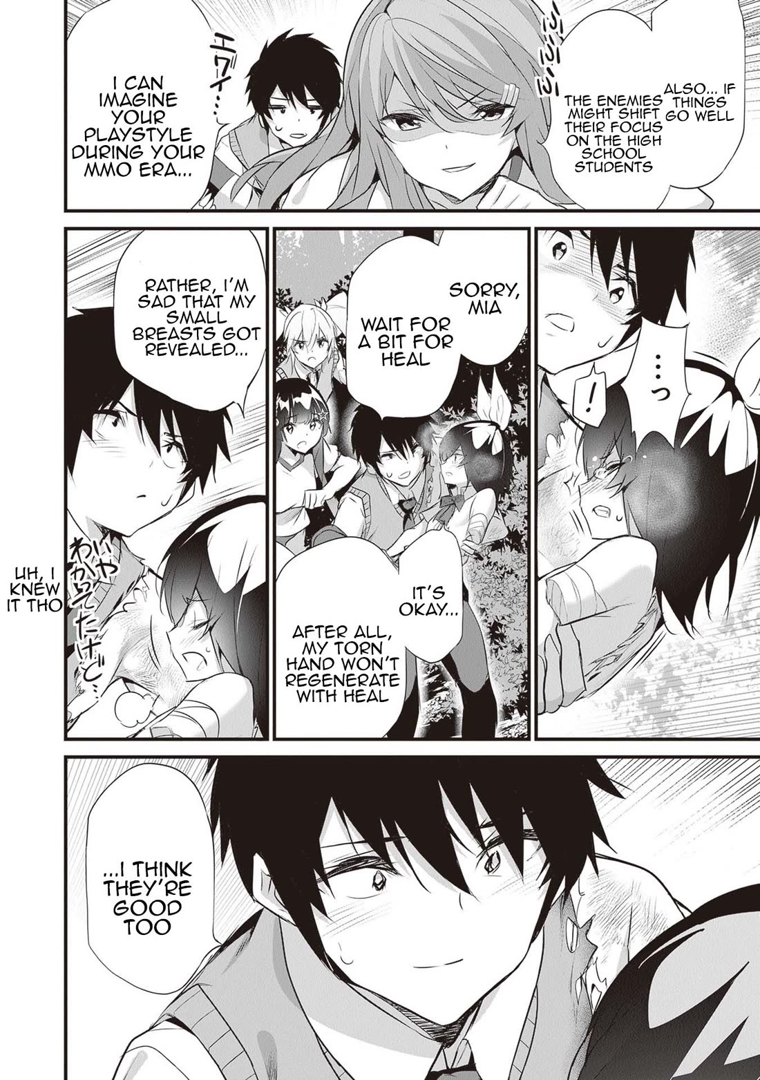 Another World Survival: Min-maxing my Support and Summoning Magic Chapter 25 page 10 - Chapter 25: The lost left arm