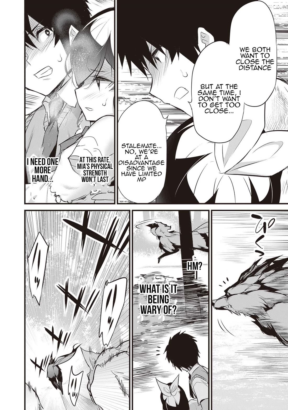 Another World Survival: Min-maxing my Support and Summoning Magic Chapter 25 page 18 - Chapter 25: The lost left arm