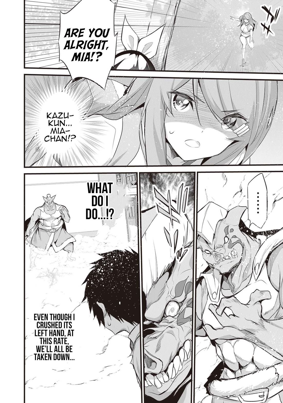 Another World Survival: Min-maxing my Support and Summoning Magic Chapter 25 page 2 - Chapter 25: The lost left arm